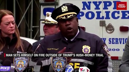 Max Azzarello Man Set Himself On Fire Video