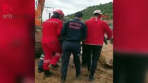 Bodrum’da inşaatta göçük: İki işçi yaralandı