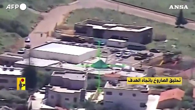 Hezbollah colpisce un obiettivo israeliano nel villaggio di Arab al-Aramshe
