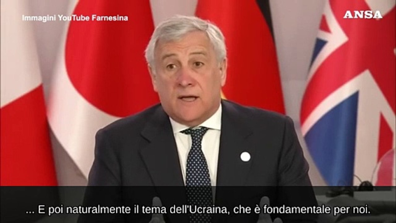 Russia-Ucraina, Tajani: "Se Kiev perde, Putin non negoziera' mai"