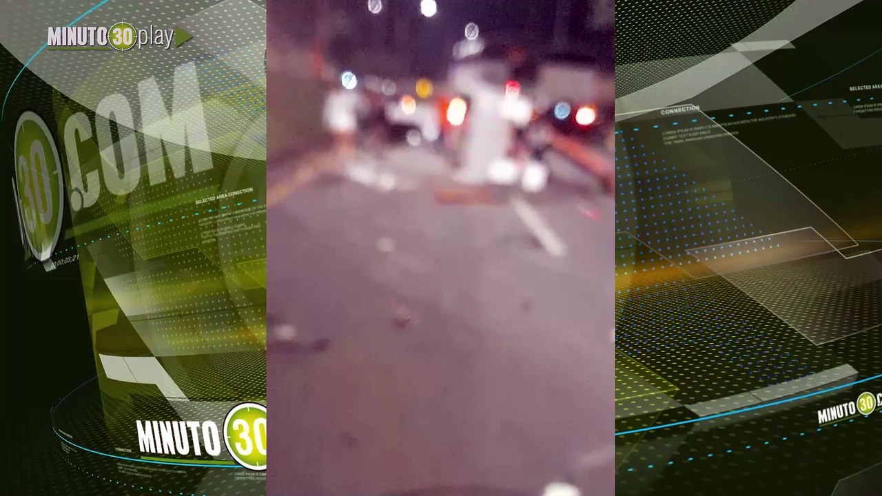 Dos lesionados en falta choque entre camionetas por el Hatillo de Barbosa