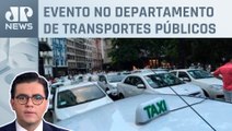 Ricardo Nunes anuncia pacote de medidas para taxistas; Cristiano Vilela comenta