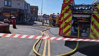 Fire breaks out at tanning salon