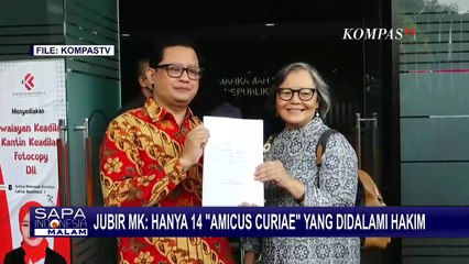 Jubir MK Sebut Hanya 14 Amicus Curiae yang Didalami Hakim