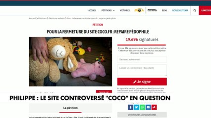 Mort de Philippe : le site controversé «Coco» interroge
