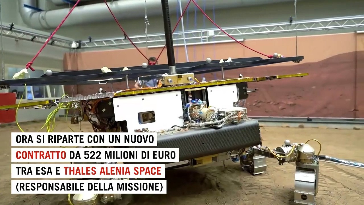 Ecco il rover di Exomars, la missione che nel 2028 cercherà la vita sul pianeta Rosso