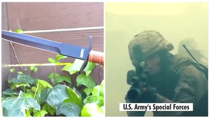 最も恐ろしい特殊部隊のナイフ