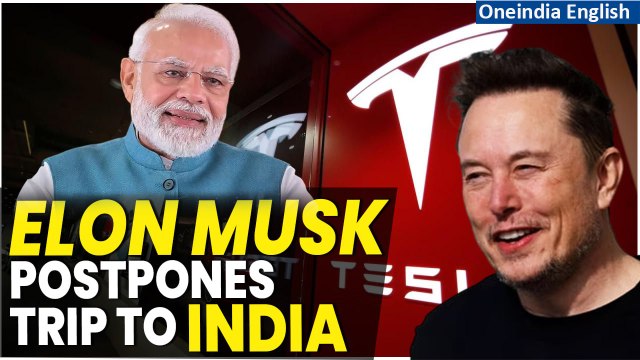 Elon Musk postpones trip to India, cites ‘very heavy Tesla obligations’ | Oneindia