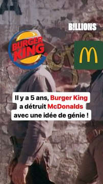 Burger King a tué McDo avec cette campagne de pub ⁉️