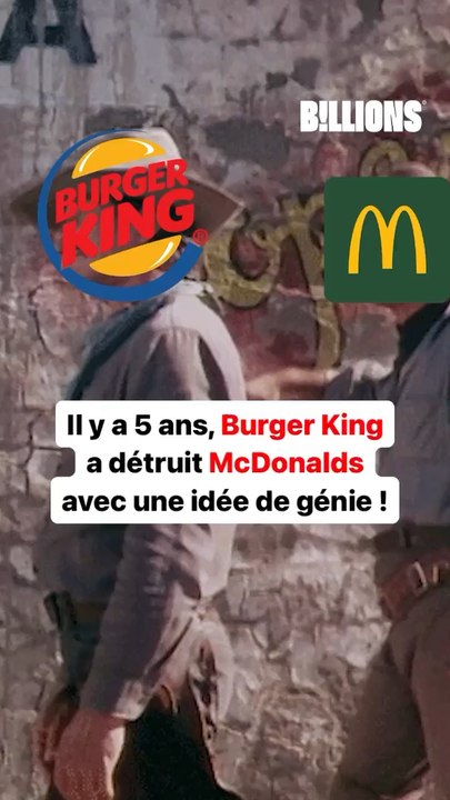  Burger King a tué McDo avec cette campagne de pub ⁉️