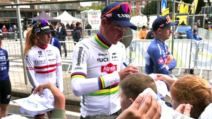Cyclisme - Liège-Bastogne-Liège 2024 - Mathieu van der Poel : "On va essayer de le battre Tadej Pogacar... "