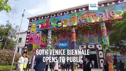 Venice Biennale titled 'Foreigners Everywhere' gives voice to outsiders