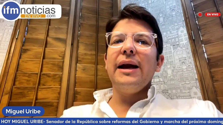 EN VIVO Hoy con el Sendor Miguel Uribe
