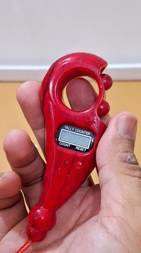 Prayer Beads Finger Counter for Pooja Meditation Prayer Japa Puja Mala Plastic Bead Portable Rotating Digital Counter