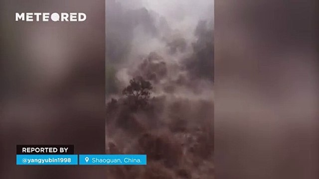 Torrential rains cause chaos in Shaoguan, China