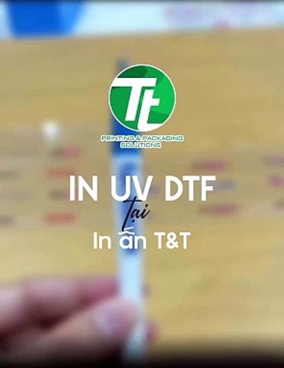 In Tem dán đa năng UV DTF   Nâng tầm thương Hiệu của bạn!