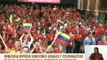 Caraqueños rechazan las sanciones económicas de Estados Unidos contra Venezuela