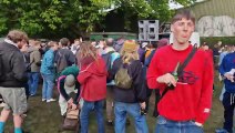 Scores of young people flocked to a rave in Sheffield's Endcliffe Park on Saturday afternoon