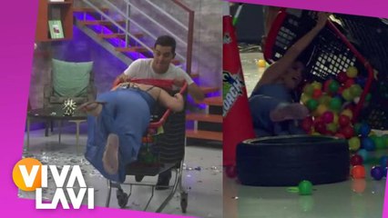 Silvia de Ochoa sufre tremenda caída en pleno concurso