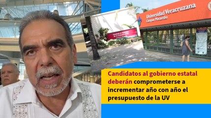 Rector de la UV aboga por un mayor presupuesto estatal para mejorar educación