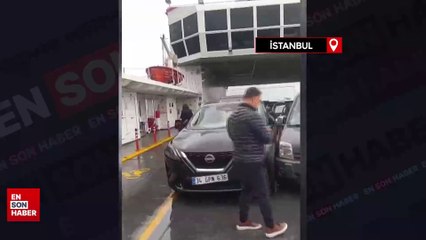 Yalova-Yenikapı arabalı vapurunda korku dolu anlar