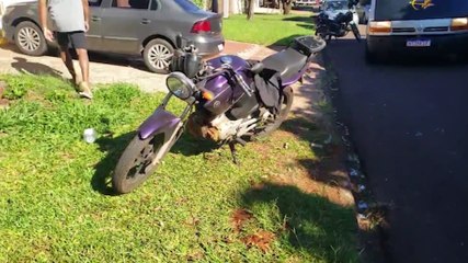 Descargar video: Mais um motociclista é socorrido pelo Siate em Cascavel, desta vez no Periolo