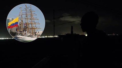 En la madrugada: así fue el paso del ARC Gloria por el estrecho de Gibraltar