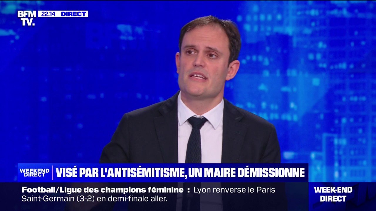 Yonathan Arfi (président du CRIF) sur la démission du maire de Mions après des propos antisémites: "C'est une constante dans la vie politique, mais il y a incontestablement une accélération depuis le 7 octobre"