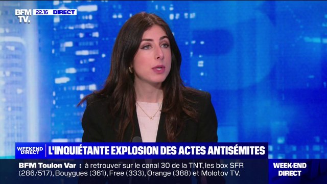 Shannon Seban (présidente du groupe Renaissance en Seine-Saint-Denis) sur l'antisémitisme: On assiste à une banalisation de la violence dans notre société, face à cela, on ne doit rien laisser passer