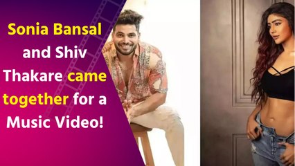 Bigg Boss' contestants Sonia and Shiv come together for music video 'Koi Baat Nahi'