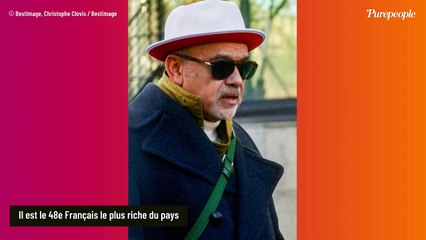 Christian Louboutin est milliardaire et le 48e Français le plus riche au monde : les dessous de sa fortune