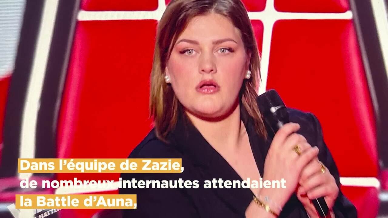 The Voice - Zazie élimine Auna et s’attire les foudres des téléspectateurs