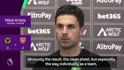 Download Video: Arteta praises Arsenal's mentality after crucial win