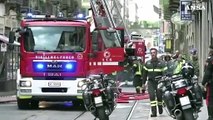 Incendio nel centro storico a Torino
