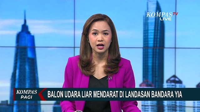 Kata AirNav Indonesia Terkait Balon Udara Liar Mendarat di Landasan Bandara YIA