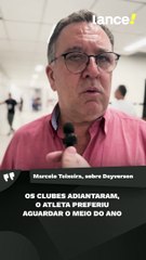 Marcelo Teixeira, presidente do Santos, esclarece sobre tentativa por Deyverson