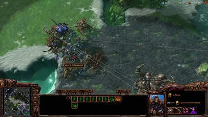 [StarCraft 2] No.0186 -- Intermediate ZERG player fights A.I., LOST [Ultralisk Cavern Pattern]