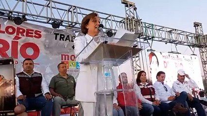 Arranque de campaña de María Dolores del Río