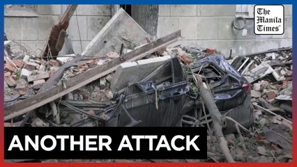 Dnipro residents rush to shelter in the metro after deadly strike in Ukraine