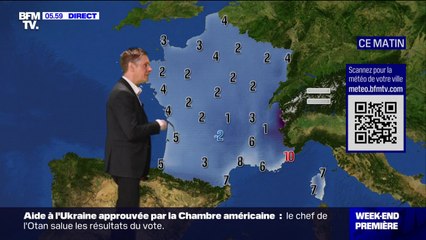 De l'air polaire arrive sur la France ce dimanche 21 avril avec quelques instabilités dans la partie nord de l'Hexagone