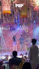 Sofia Pablo and Dad's Fun Tootsie Roll Dance 🎉 | 18th Birthday Celebration #shorts