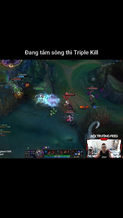 Đang tắm sông thì Triple Kill #illaoi #highlights #lienminhhuyenthoai #reels