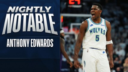 Anthony Edwards Dominates with 33 Points, Leads Timberwolves to Game 1 Win 🏀