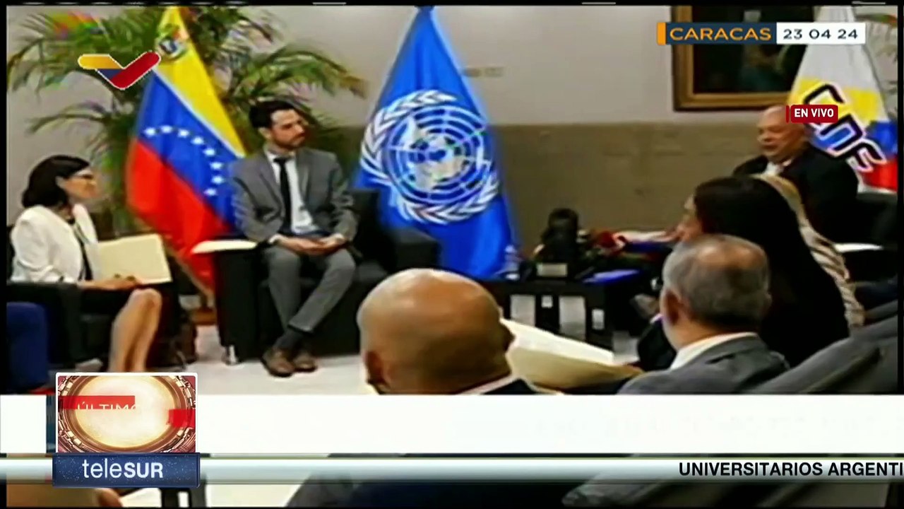 Autoridades del CNE se reúnen con equipo técnico electoral de la ONU