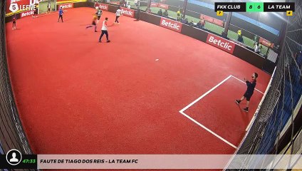 Faute de Tiago Dos Reis - LA TEAM FC