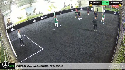 Faute de JEAN -NOEL DELBOIS - FC Grenelle