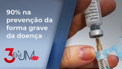 JP Contra Dengue: Vacina Qdenga tem cerca de 80% de eficácia