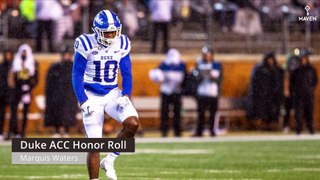 Duke football ACC Honor Roll players