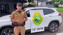Ação policial resulta na recuperação de veículo furtado e apreensão de drogas em Toledo