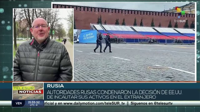 Autoridades rusas condenaron la decisión de EE.UU. de incautar bienes